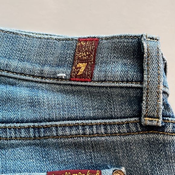 7 For All Mankind Josefina Skinny Boyfriend Size 28 - Picture 14 of 16